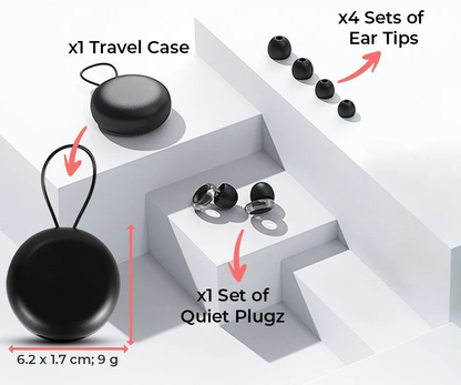 MuteXtra Noise Cancellation Ear Plugs